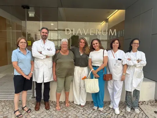 Diaverum Estoril recebe grupo da Dinamarca