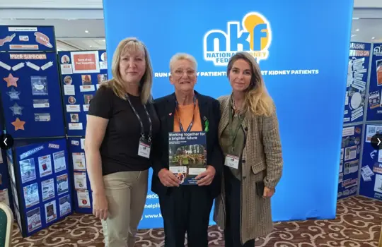 d.HOLIDAY marcou presença no evento da National Kidney Federation