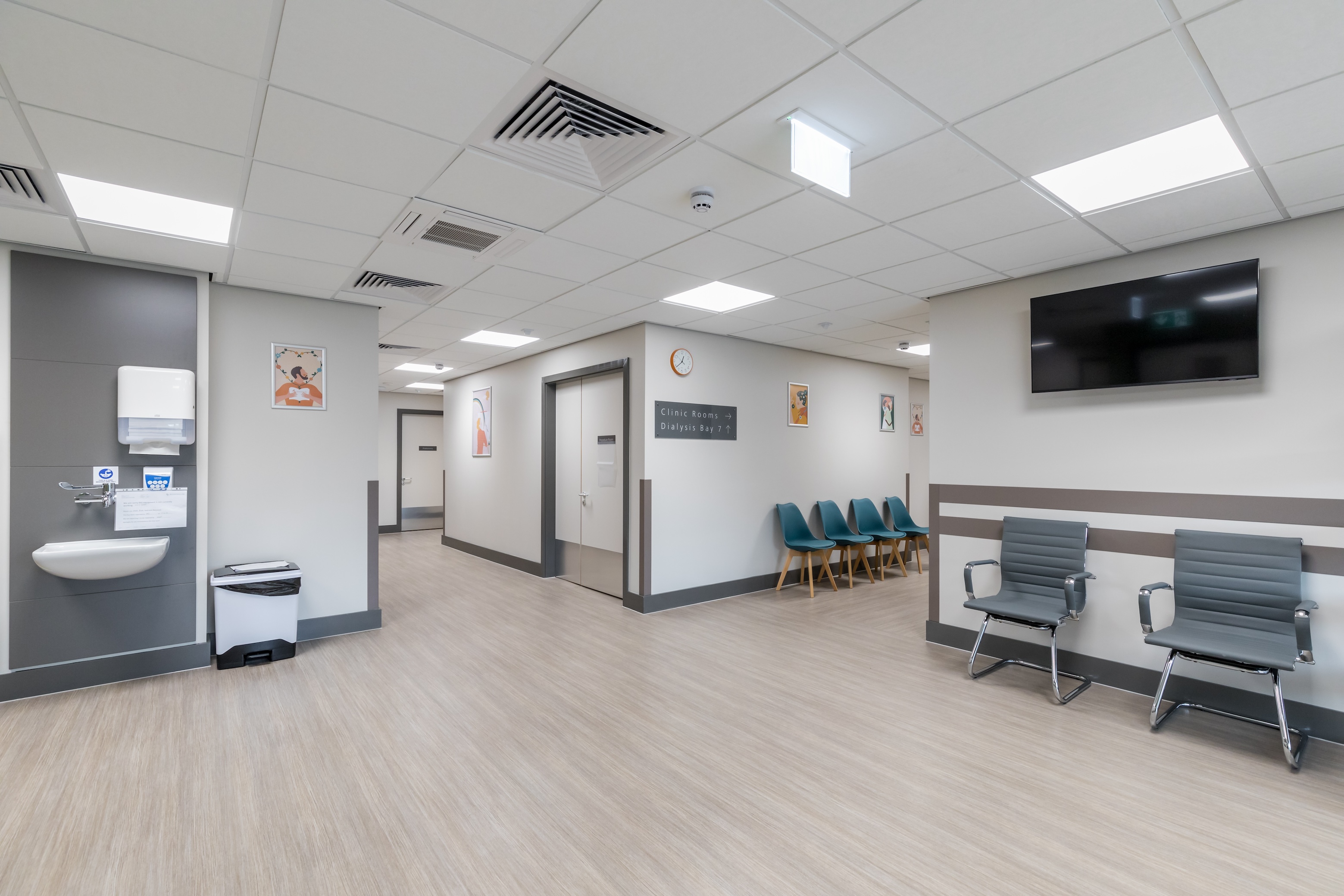 Somers Clinic UK waiting area